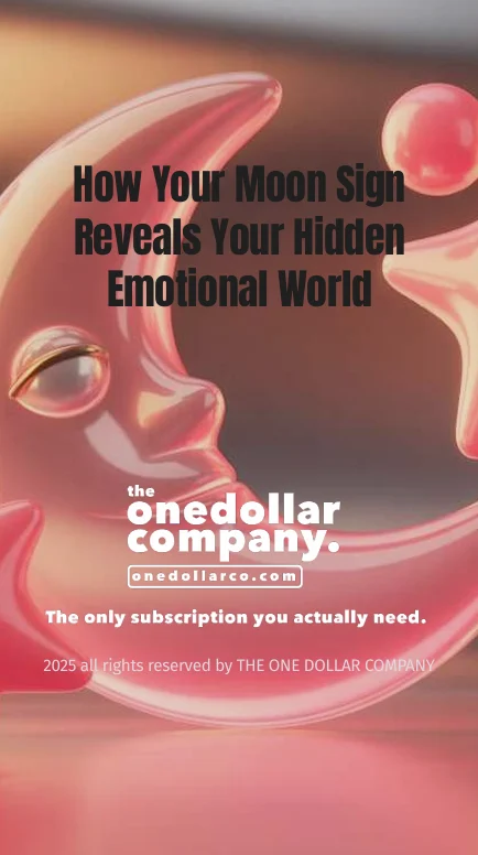 How Your Moon Sign Reveals Your Hidden Emotional World