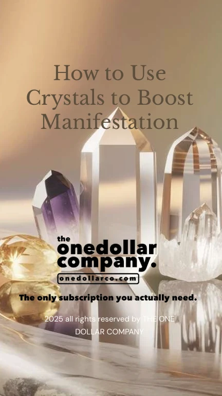 How to Use Crystals to Boost Manifestation