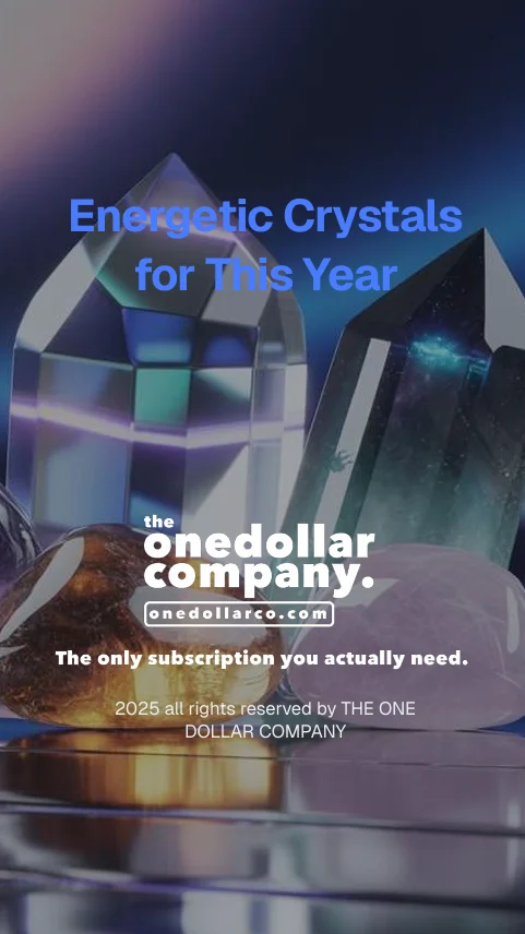 Energetic Crystals for This Year
