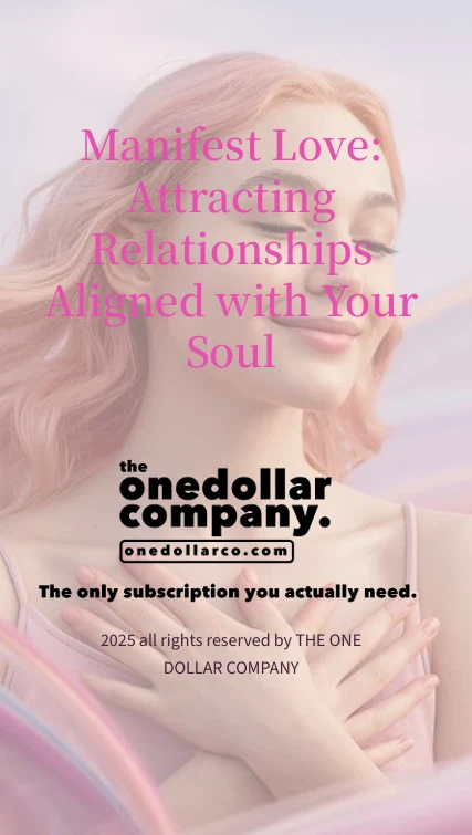 Manifest Love Attracting Relationships Aligned with Your Soul