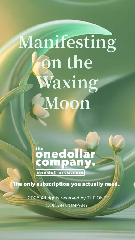 Manifesting on the Waxing Moon