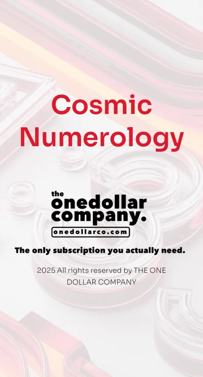Cosmic Numerology