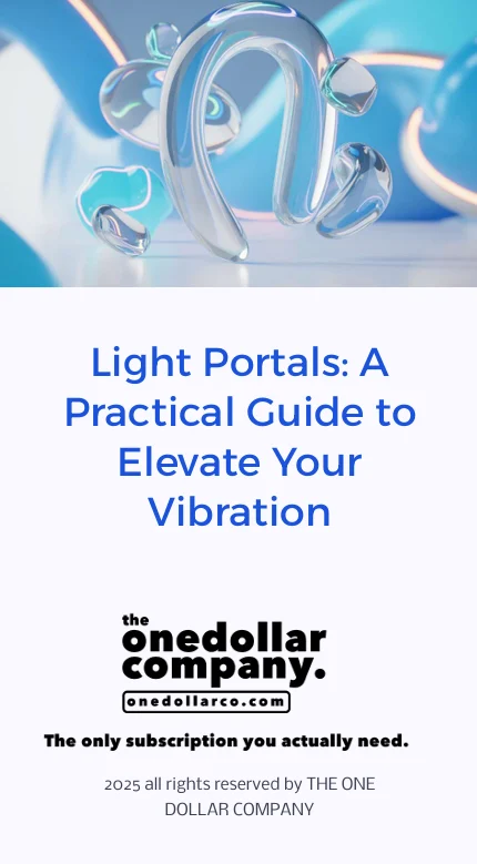 Light Portals A Practical Guide to Elevate Your Vibration