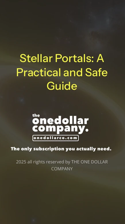 Stellar Portals A Practical and Safe Guide