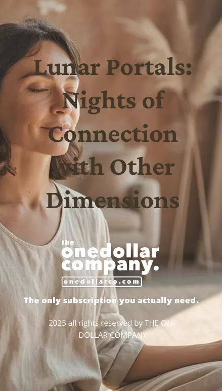 Lunar Portals Nights of Connectio with Other Dimensions