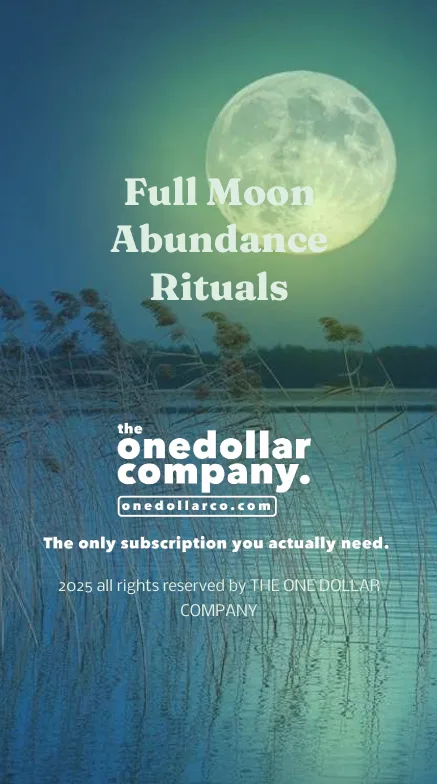 Full Moon abundance rituals