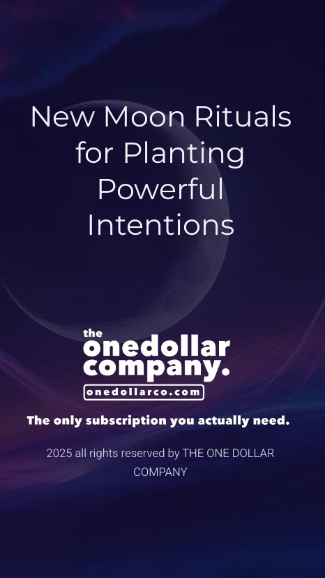 New Moon Rituals for Planting Powerful Intentions