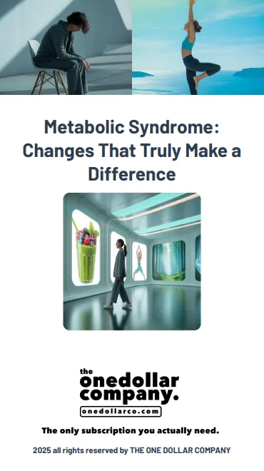 Metabolic Syndrome: Changes That Truly Make A Difference
