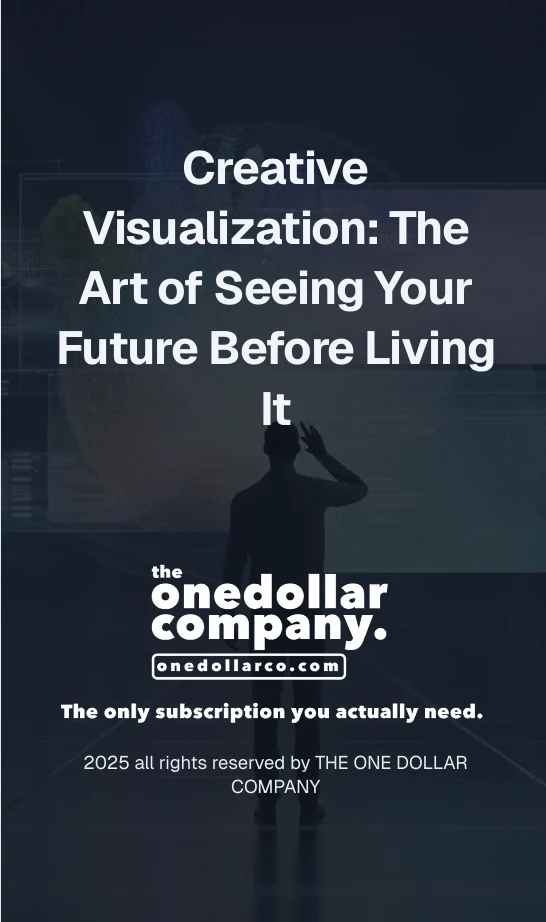 Creative Visualization The Art of Seeing Your Future Before Living It