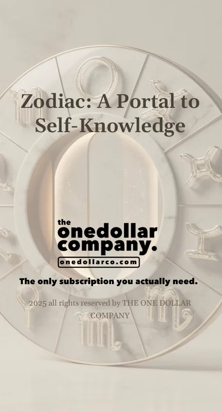Zodiac A Portal to Self Knowledge