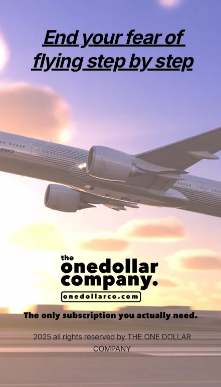 End your fear of flying step by step