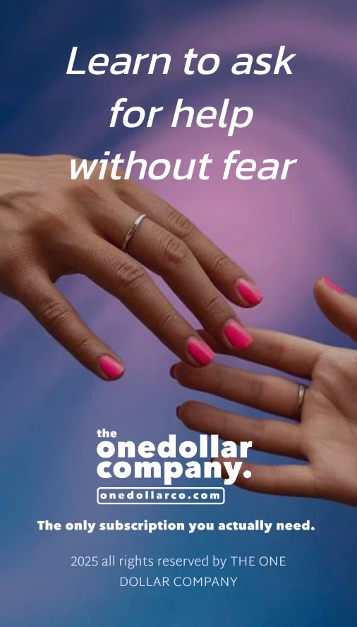 Learn to ask for help without fear