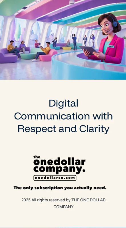 Digital Communication with Respect and Clarity