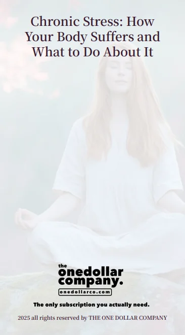 Chronic Stress: How Your Body Suffers And What To Do About It