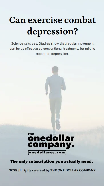 Can Exercise Combat Depression?