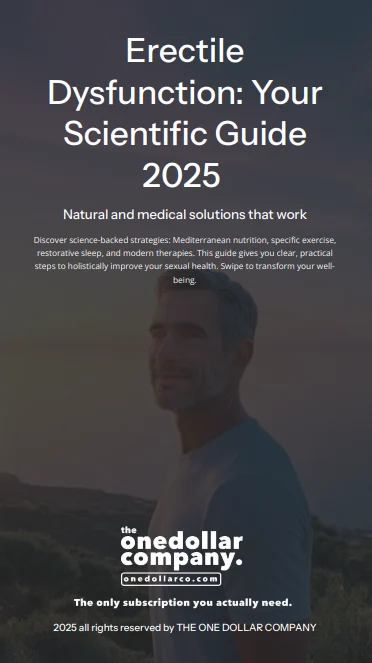 Erectile Dysfunction: Your Scientific Guide 2025