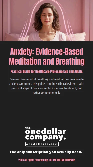 Anxiety: Evidence-Based Meditation And Breathing