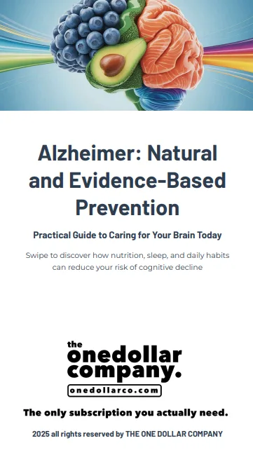 Alzheimer: Natural And Evidence-Based Prevention