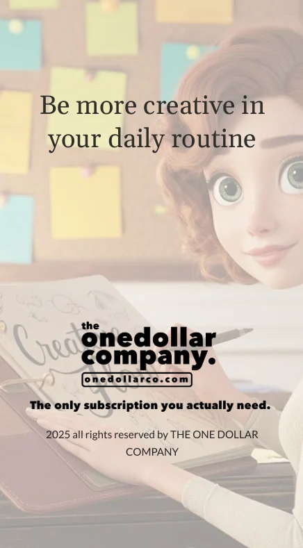 Be more creative in your daily routine