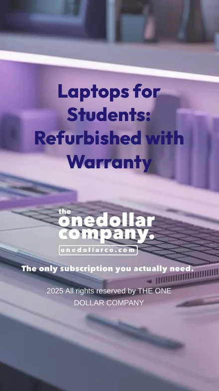 Laptops for Students Refurbished with Warranty