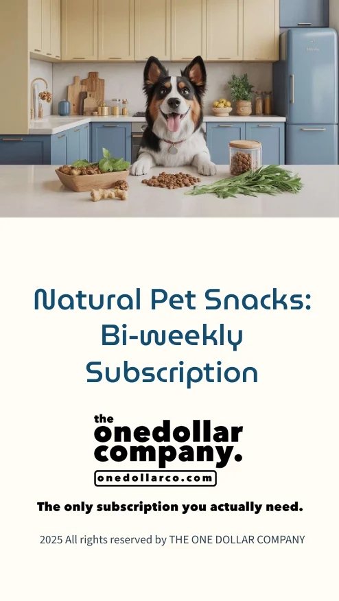 Natural Pet Snacks Bi weekly Subscription