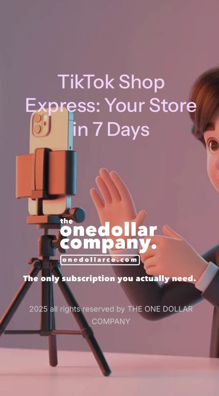 TikTok Shop Express Your Store in 7-Days