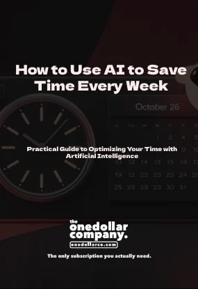 How to Use AI to Save Time Every Week