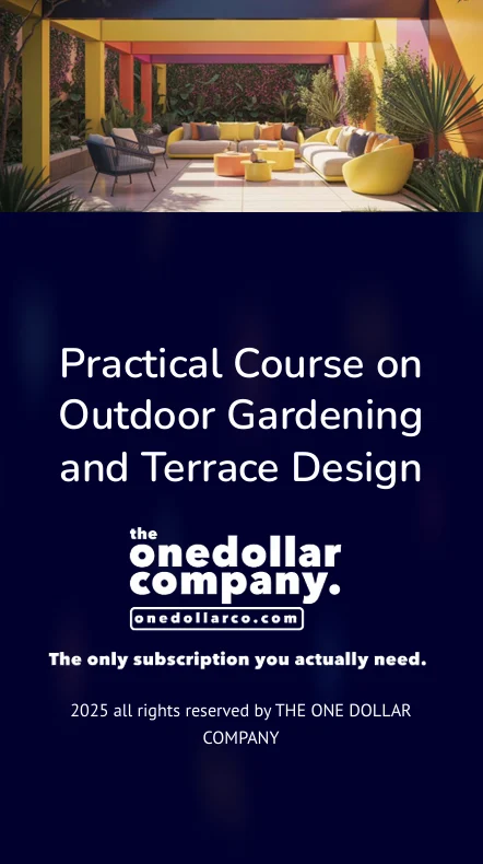 Practical Course on Outdoor Gardening and Terrace Design