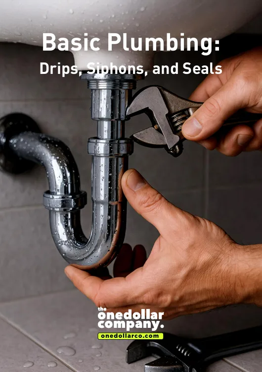 Basic Plumbing Drips Siphons and Seals