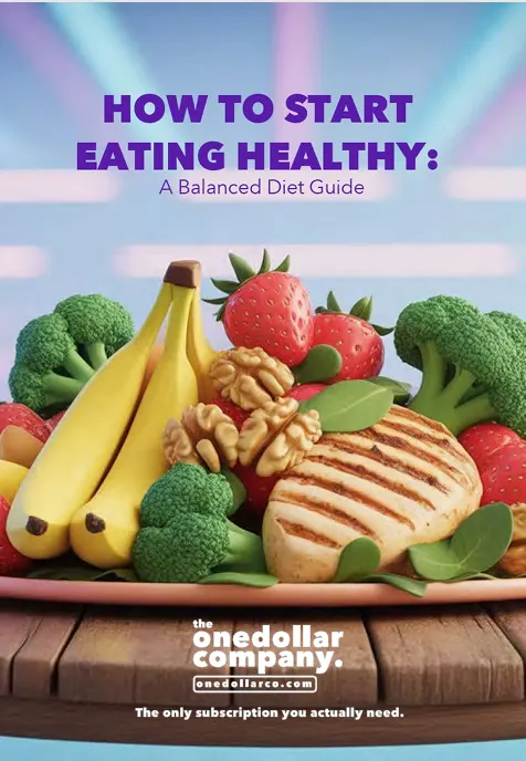 How to Start Eating Healthy A Balanced Diet Guide