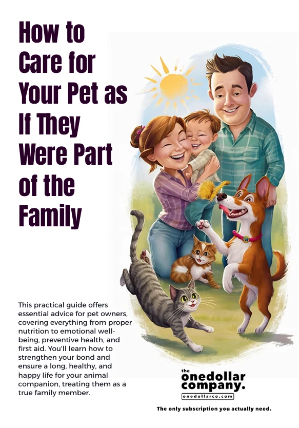 How to Care for Your Pet as If They Were Part of the Family