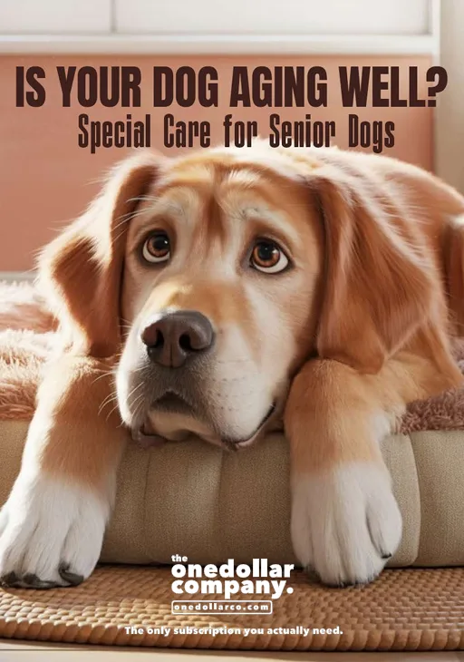 Is Your Dog Aging Well Special care for senior dogs