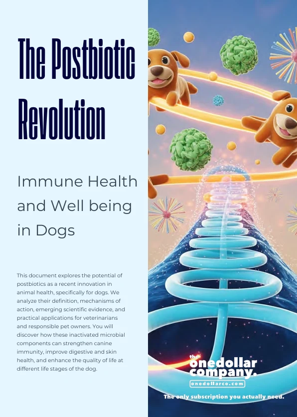 The Postbiotic Revolution Immune Health and Well being in Dogs