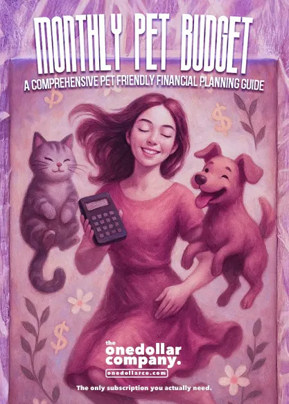 Monthly Pet Budget A Comprehensive Pet friendly Financial Planning Guide