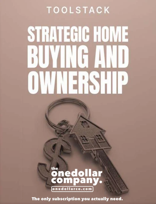 Strategic Home Buying And Ownership