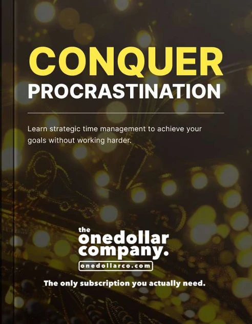 Conquer Procrastination