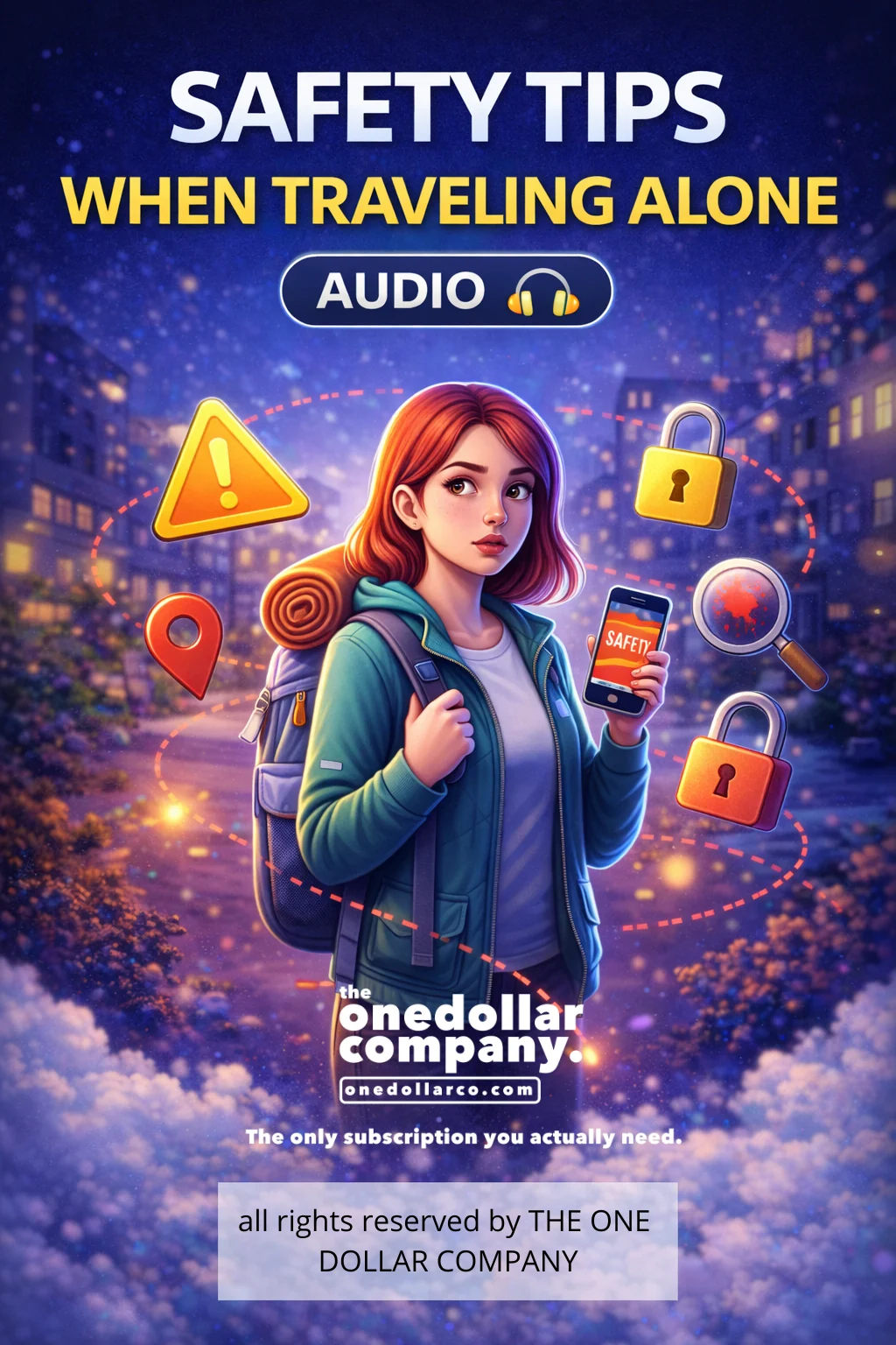 Safety tips when traveling alone