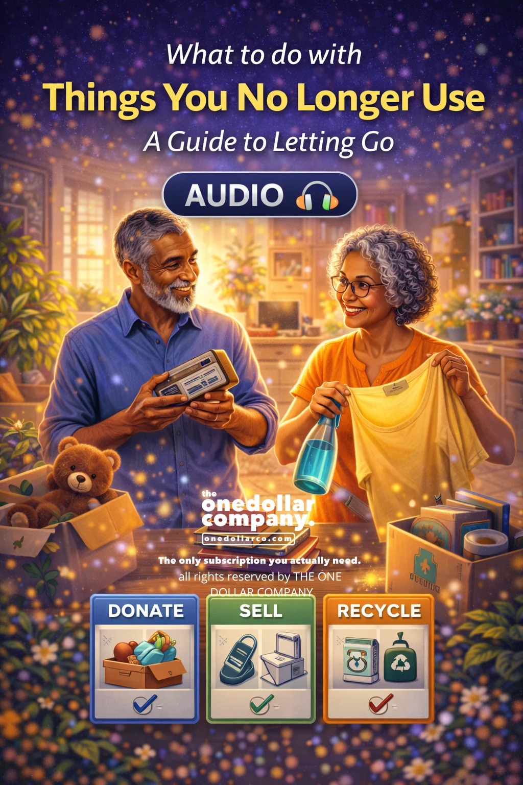 What to do with things you no longer use a guide to letting go