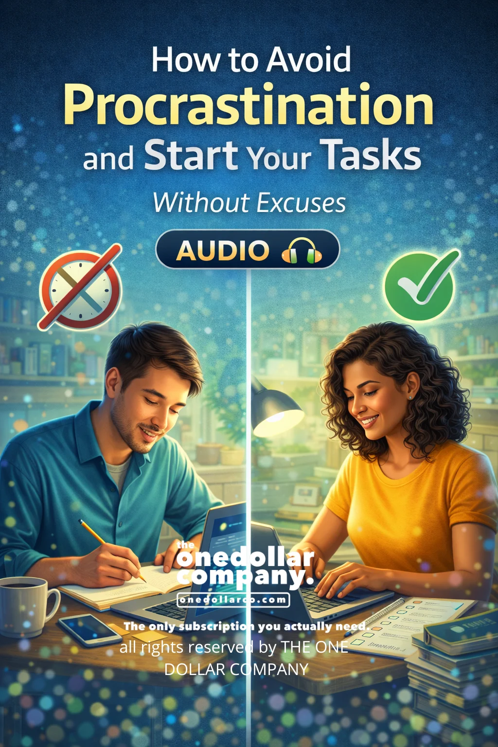 how to Avoid procrastination and start your tasks without excuses