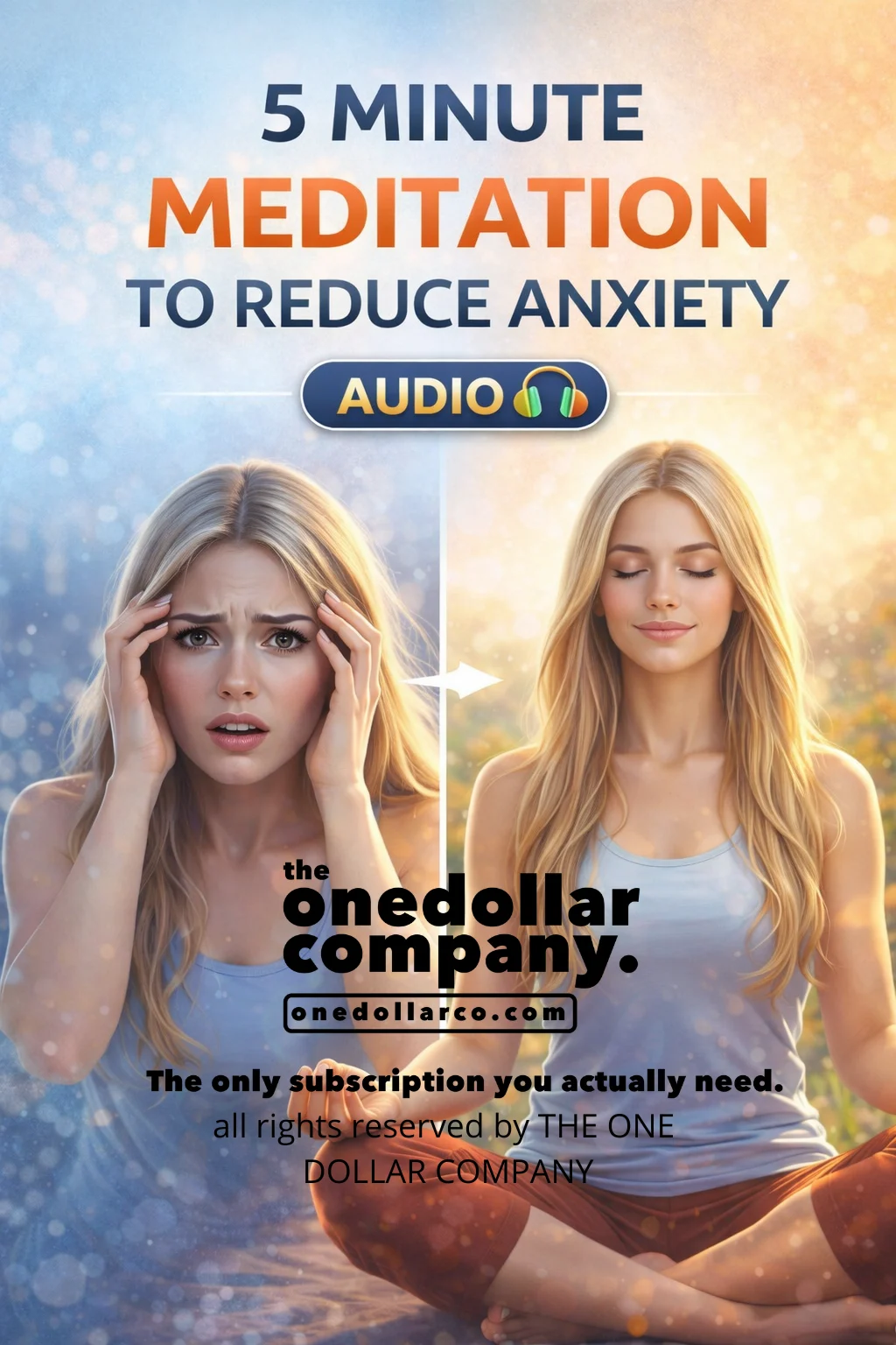 5 minute meditation to reduce anxiety