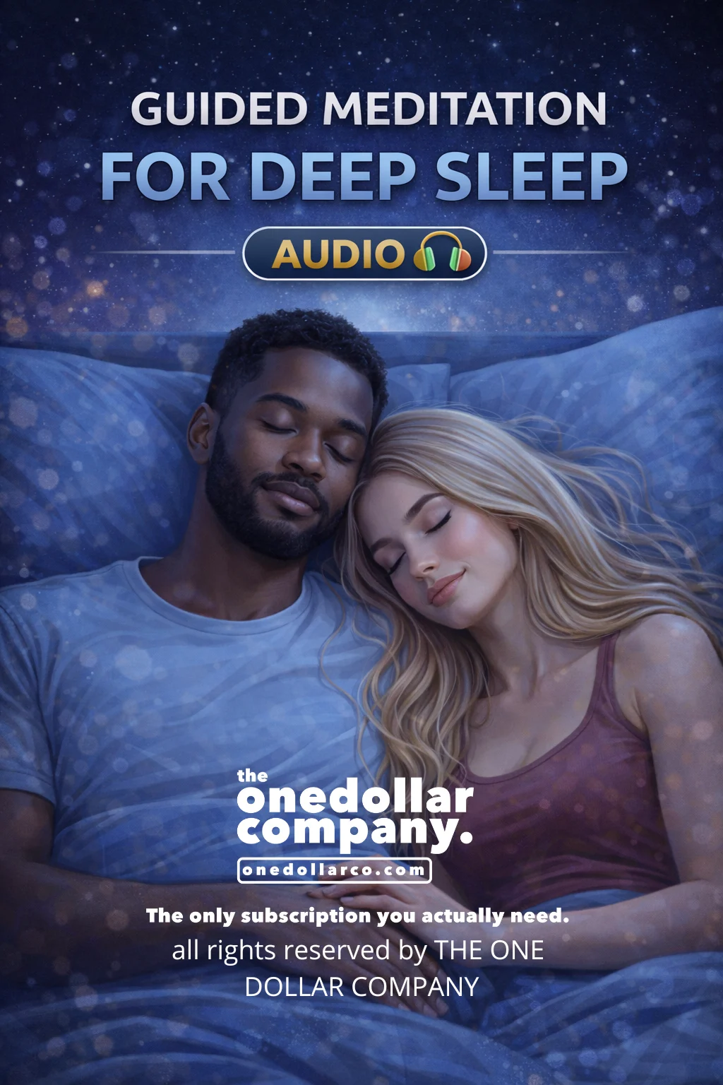 Guided meditation for deep sleep