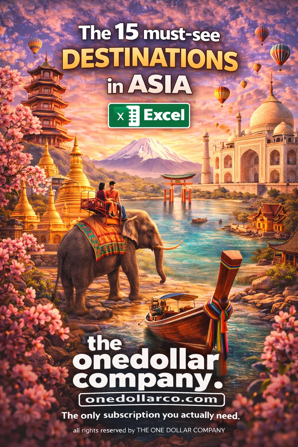 The 15 must-see destinations in Asia