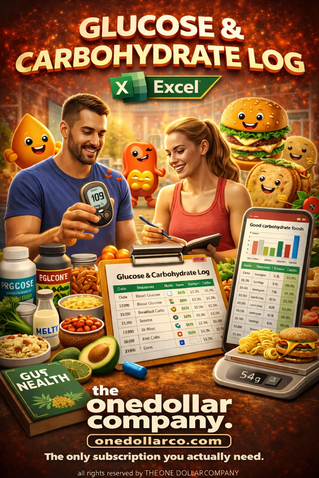 Glucose and Carbohydrate Log