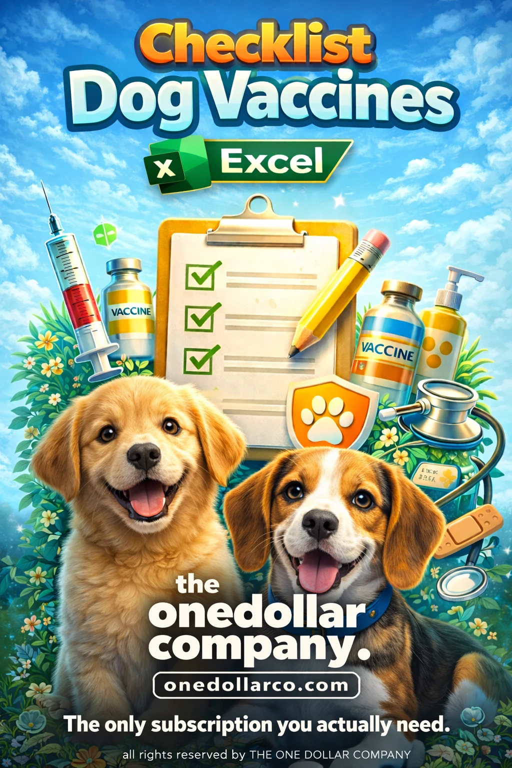 Checklist Dog Vaccines EN