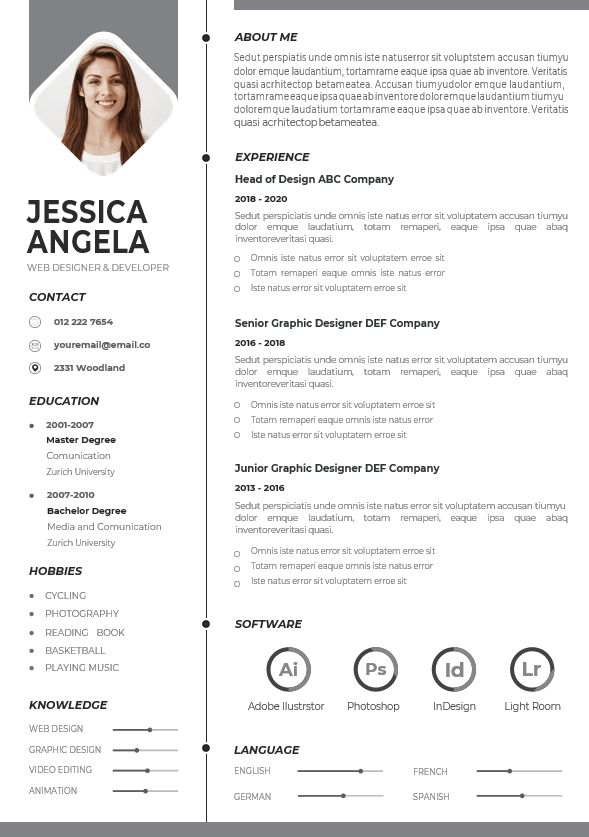 Professional CV Resume-6
