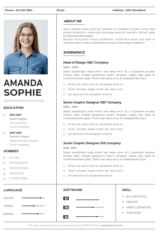 Professional CV Resume-15