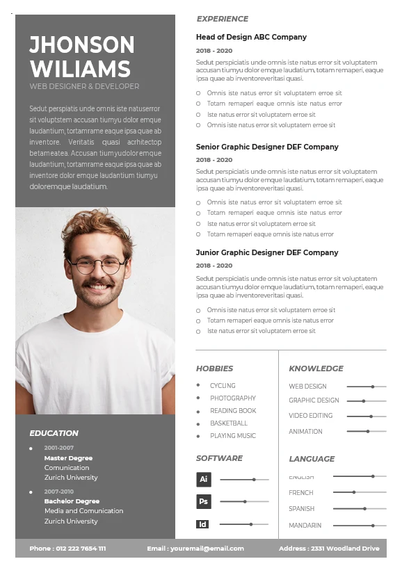 Professional CV Resume-16