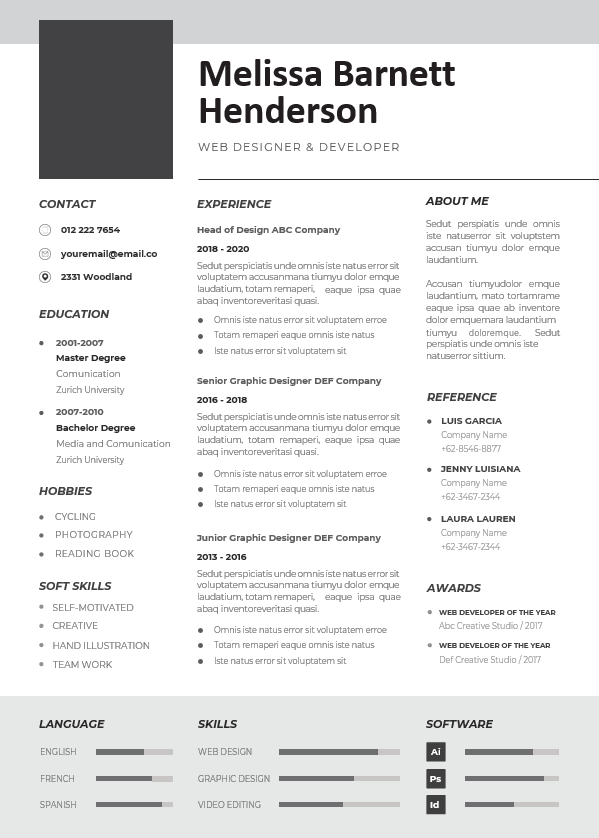 Professional CV Resume-17