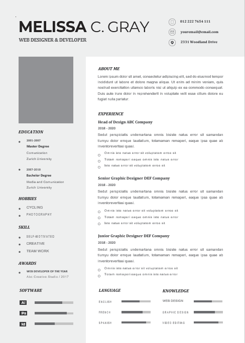 Professional CV Resume-18
