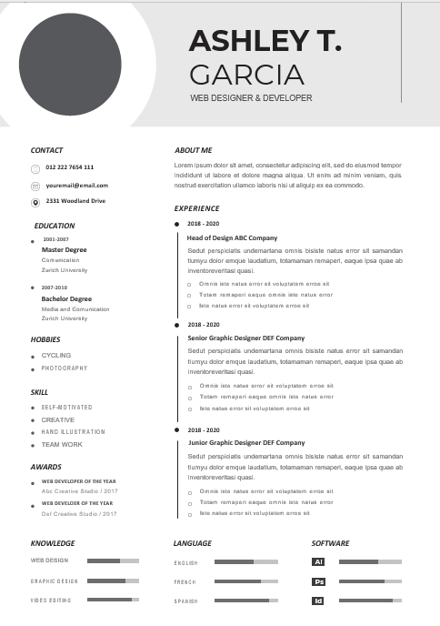 Professional CV Resume-26